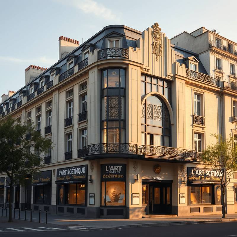 Façade de l'école L'Art Scénique