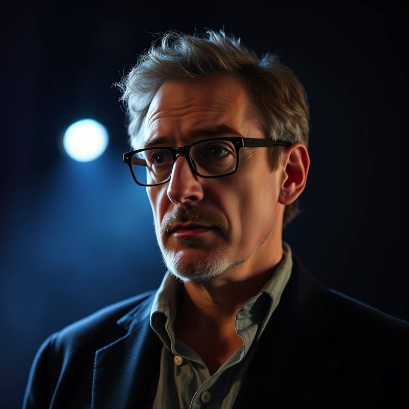 Portrait de Pierre Dupont, professeur de théâtre