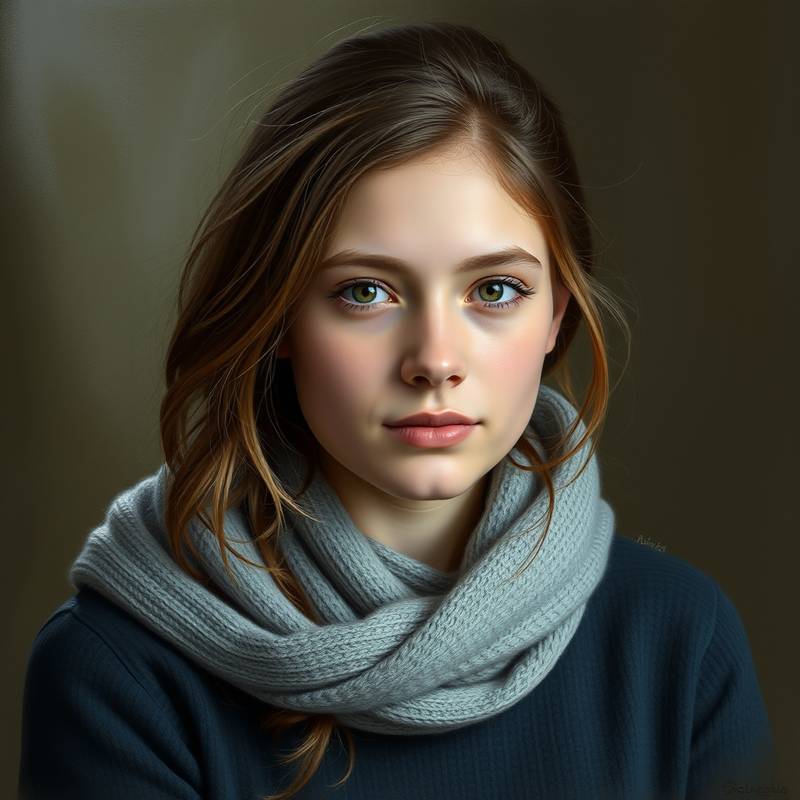 Portrait de Sophie, élève de l'Art Scénique